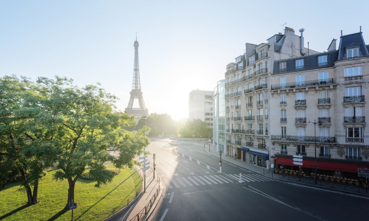 Vue sur la Tour Eiffel