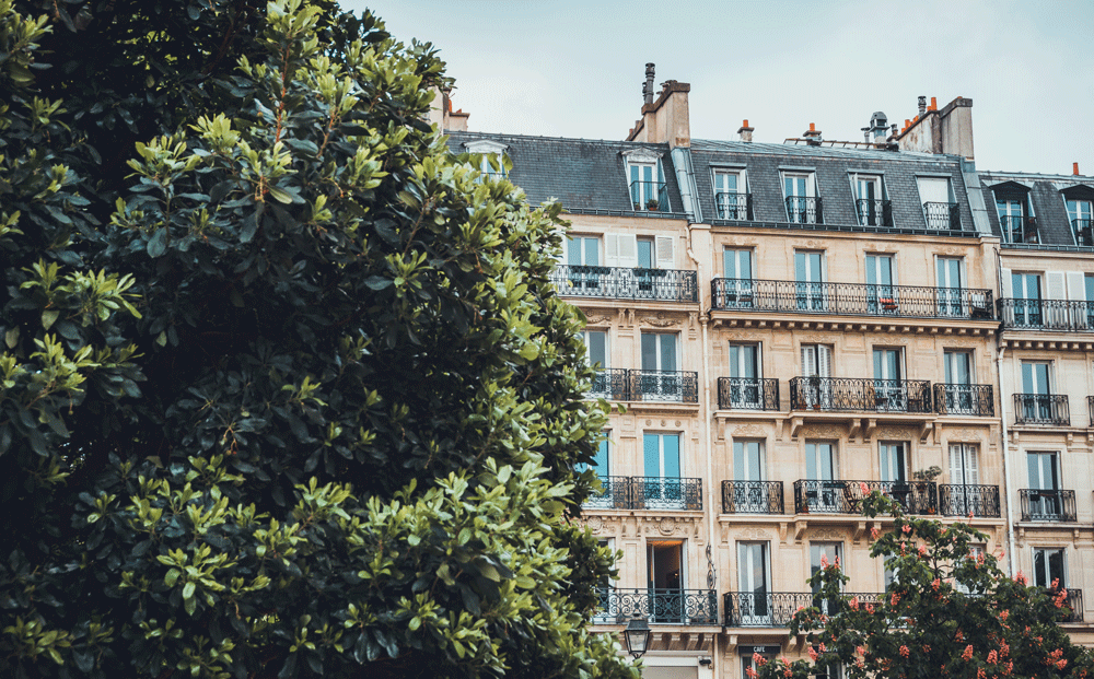 Façade d'un immeuble parisien