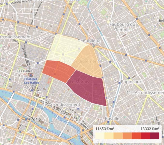 Investir dans le 3e arrondissement de Paris : datas et conseils
