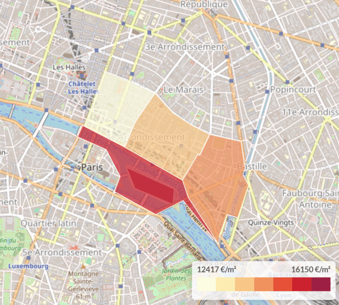 Investir dans le 4e arrondissement de Paris : datas et conseils