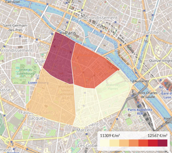 Investir dans le 5e arrondissement de Paris : datas et conseils.