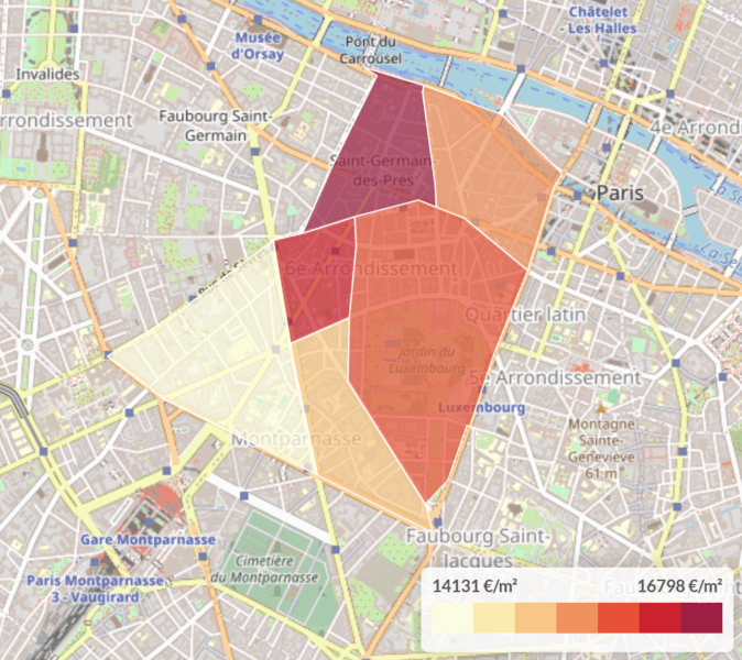 Investir dans le 6e arrondissement de Paris : datas et conseils