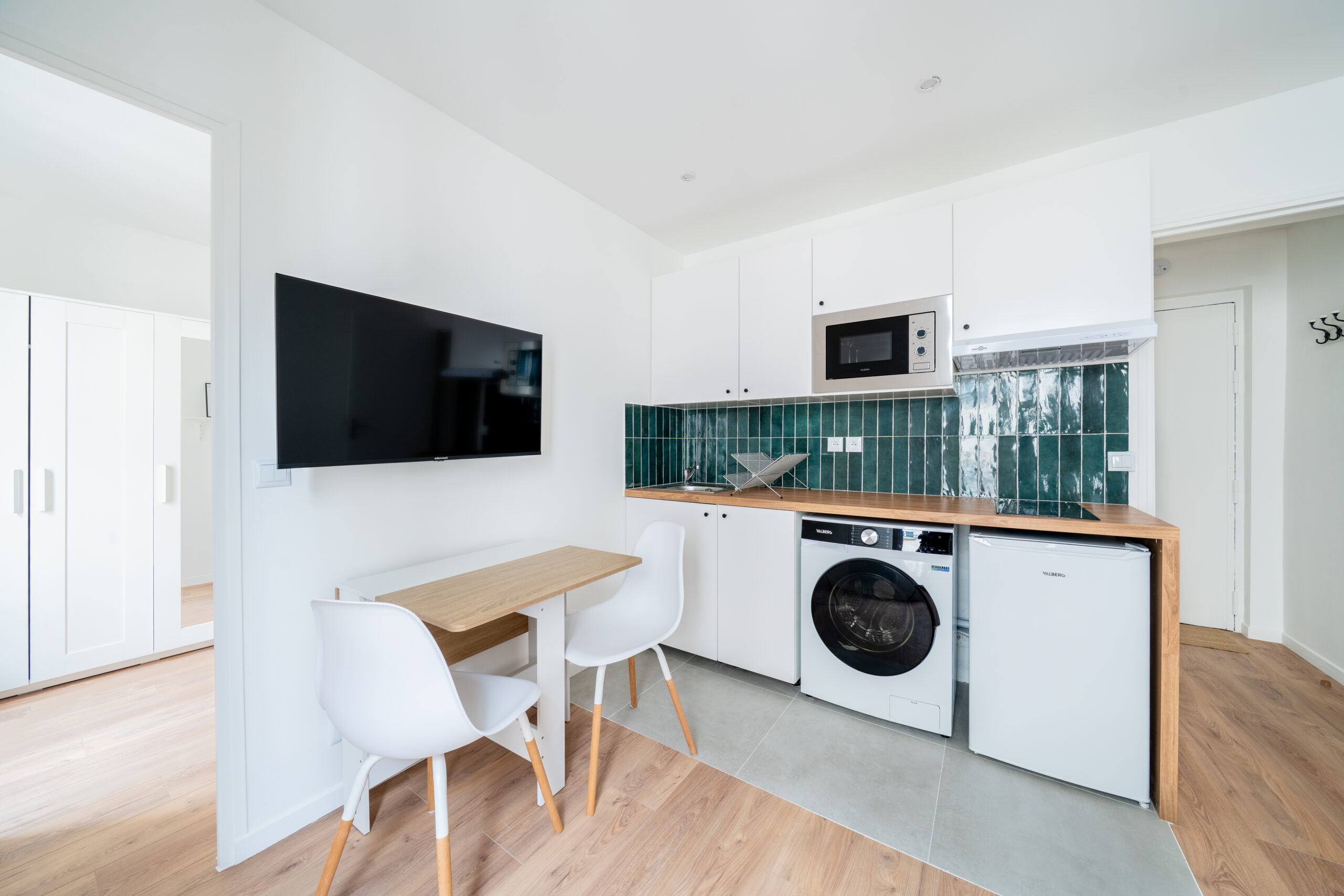 Intérieur d'un appartement meublé et rénové par ImAvenir