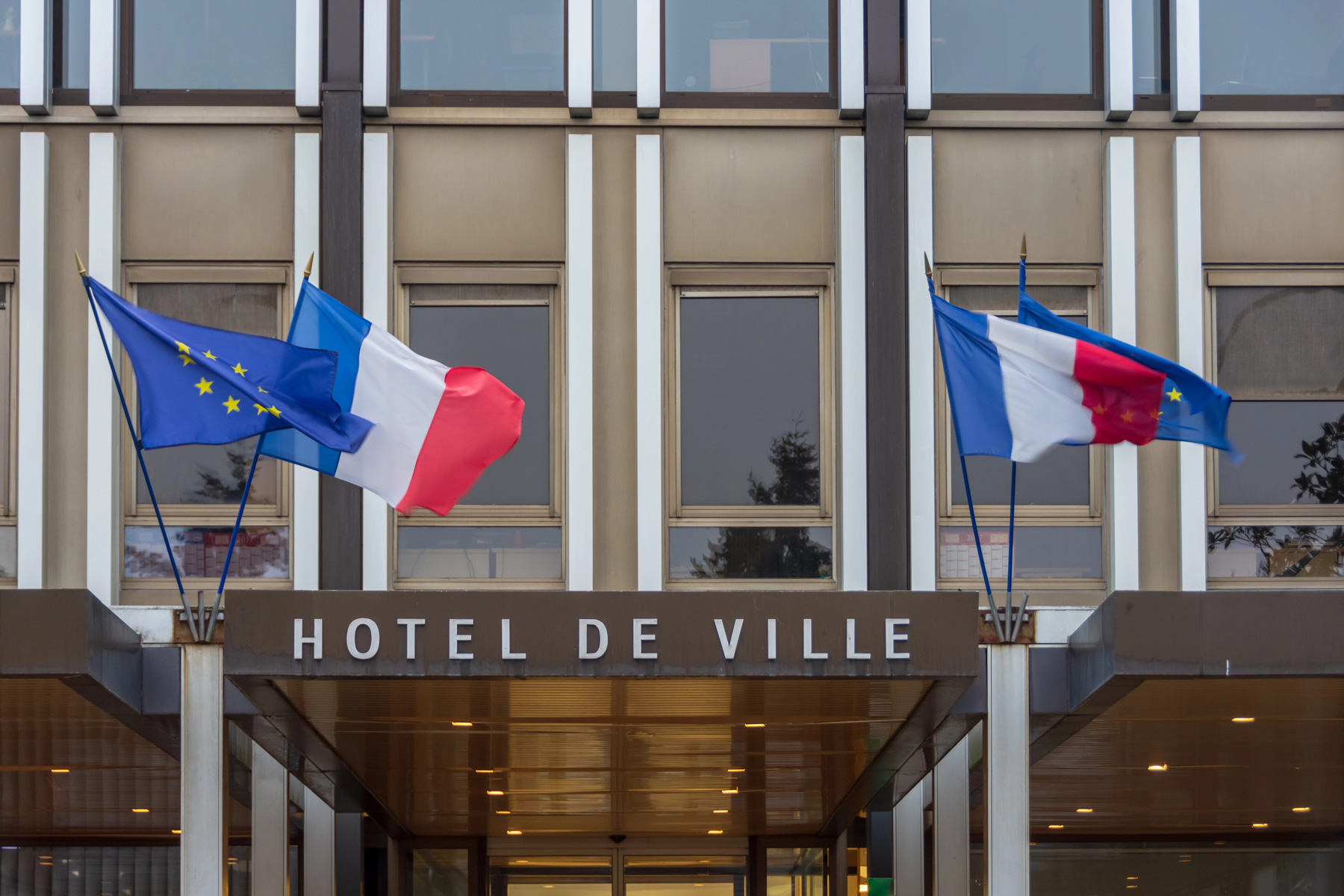 Façade d'une mairie