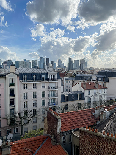 Vue sur les grattes-ciel de La Défense