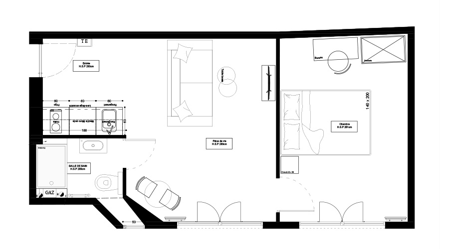 Plan du projet après la rénovation