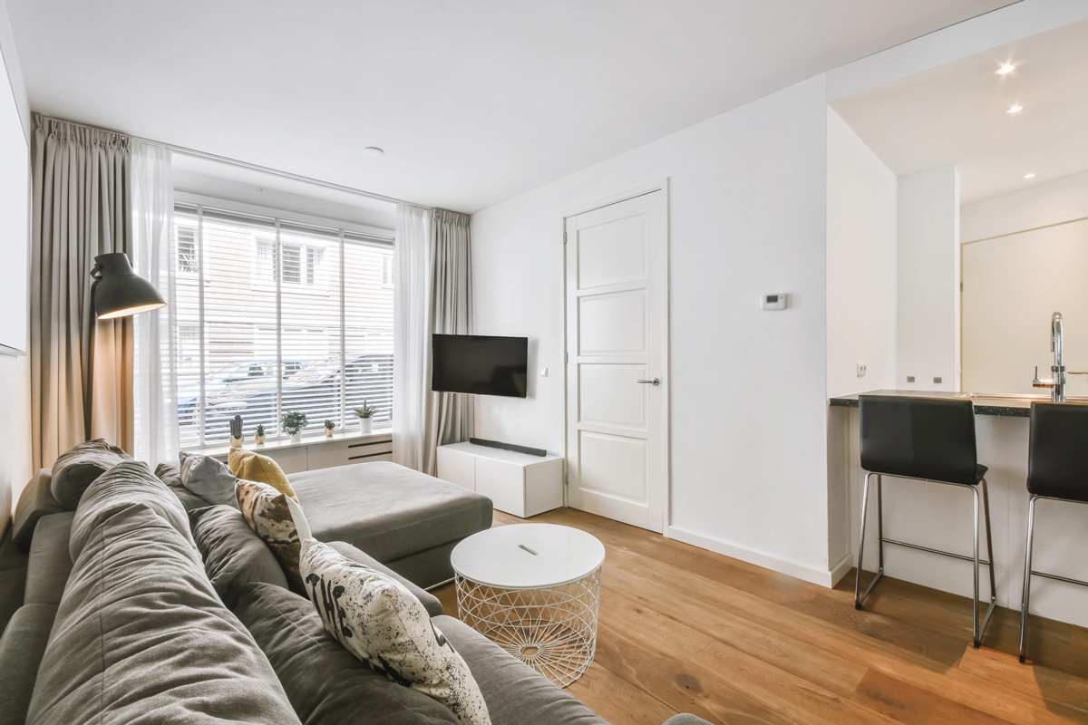 Intérieur d'un appartement pour la location meublée professionnelle